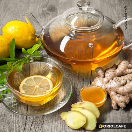 ginger lemon tea